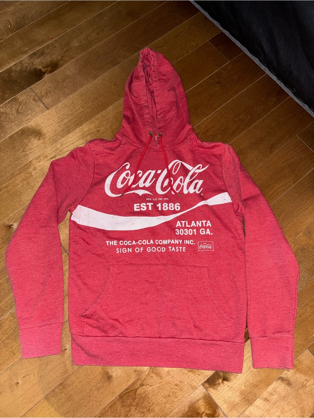 Coca Cola Red Hoodie Sweater (M)